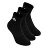 Essentials Ankle 3P Tennis socks - 3 Pack Unisex-black