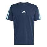 adidas T-Shirt adidas 3Stripes Tee T-Shirt Men - dark blue, light blue