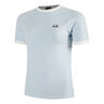 Teriasca T-Shirt Women-Light Blue,Cream