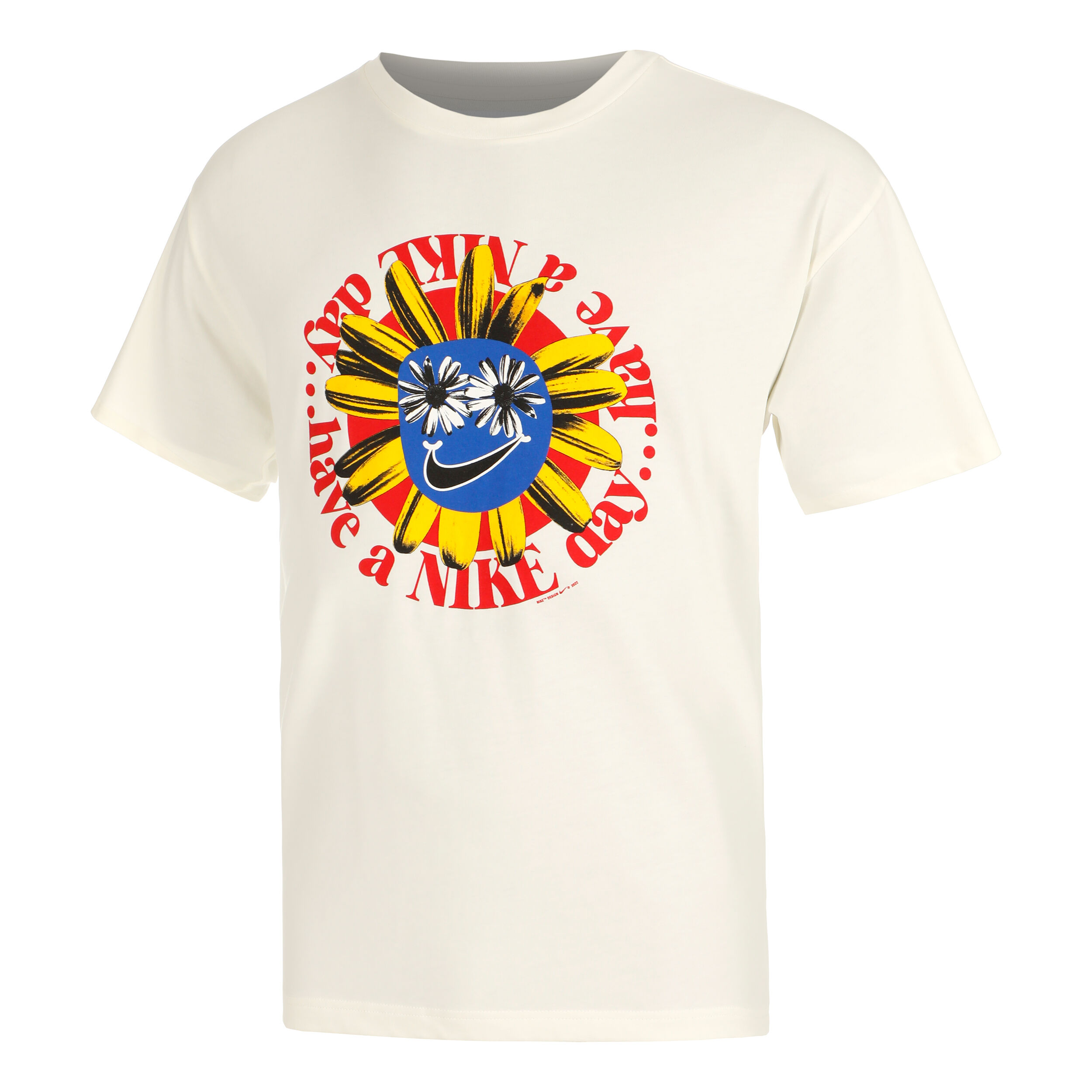 Have A Nice Day T Shirt Men Cream