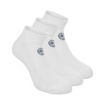 BIDI BADU Clothing BIDI BADU No Party No Show Move Tennis Socks 3 Pack-White,Black