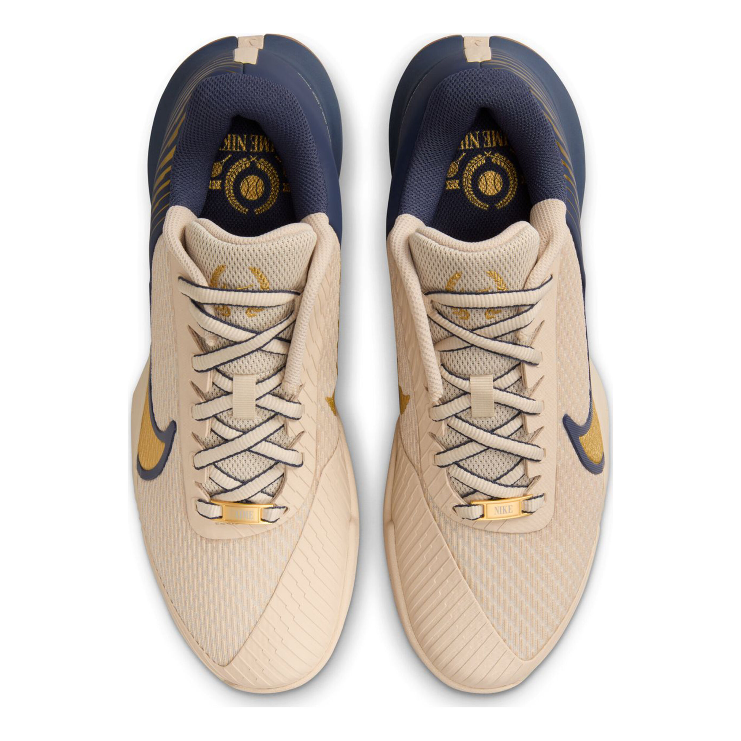 Air Zoom Vapor Pro 2 PRM All Court Shoe Men Beige Dark Blue