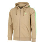 Quiet Please Clothing Quiet Please Wild Taped Zip Hoodie Men-Beige,Neon Green