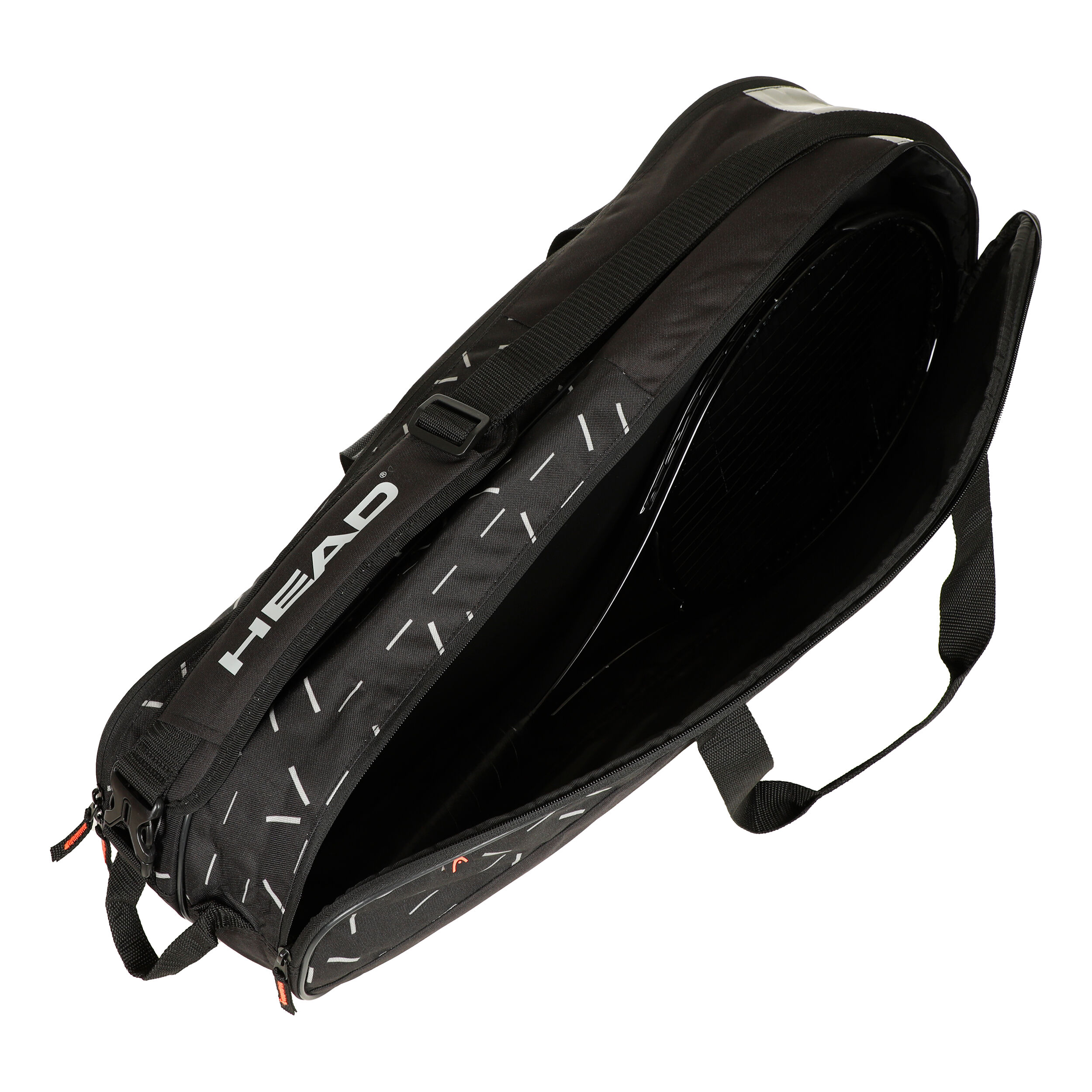 Team Racquet Bag M Racket Bag 6 Pack Green Black