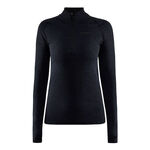 Craft Clothing Craft Core Dry Active Comfort Half-Zip Long Sleeve Women-Black
