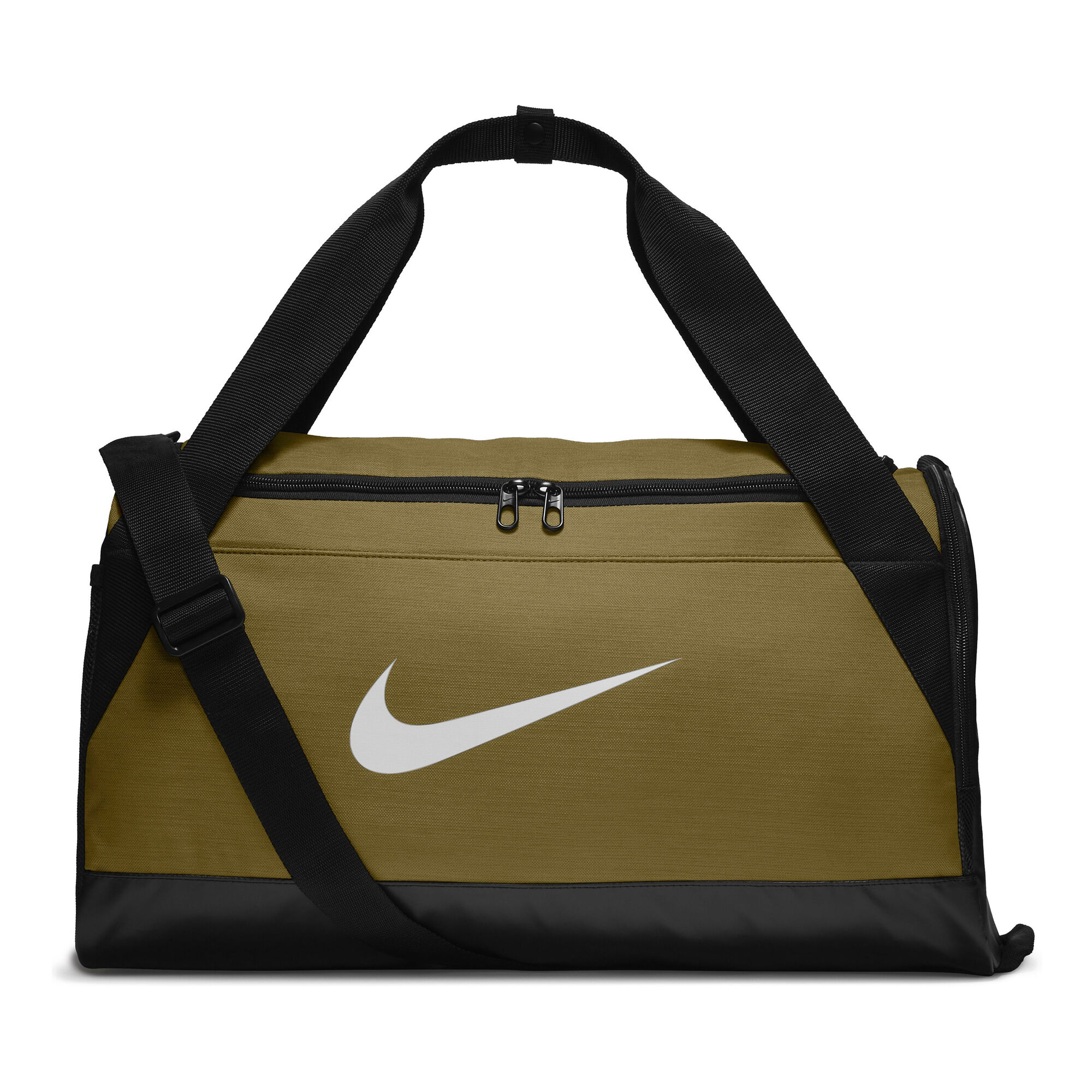 Buy Nike Brasilia Duffel Small Sports Bag Olive, Black online