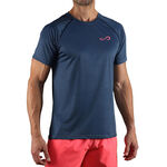 Endless Clothing Endless Feisty Hexagon T-Shirt Men-Blue