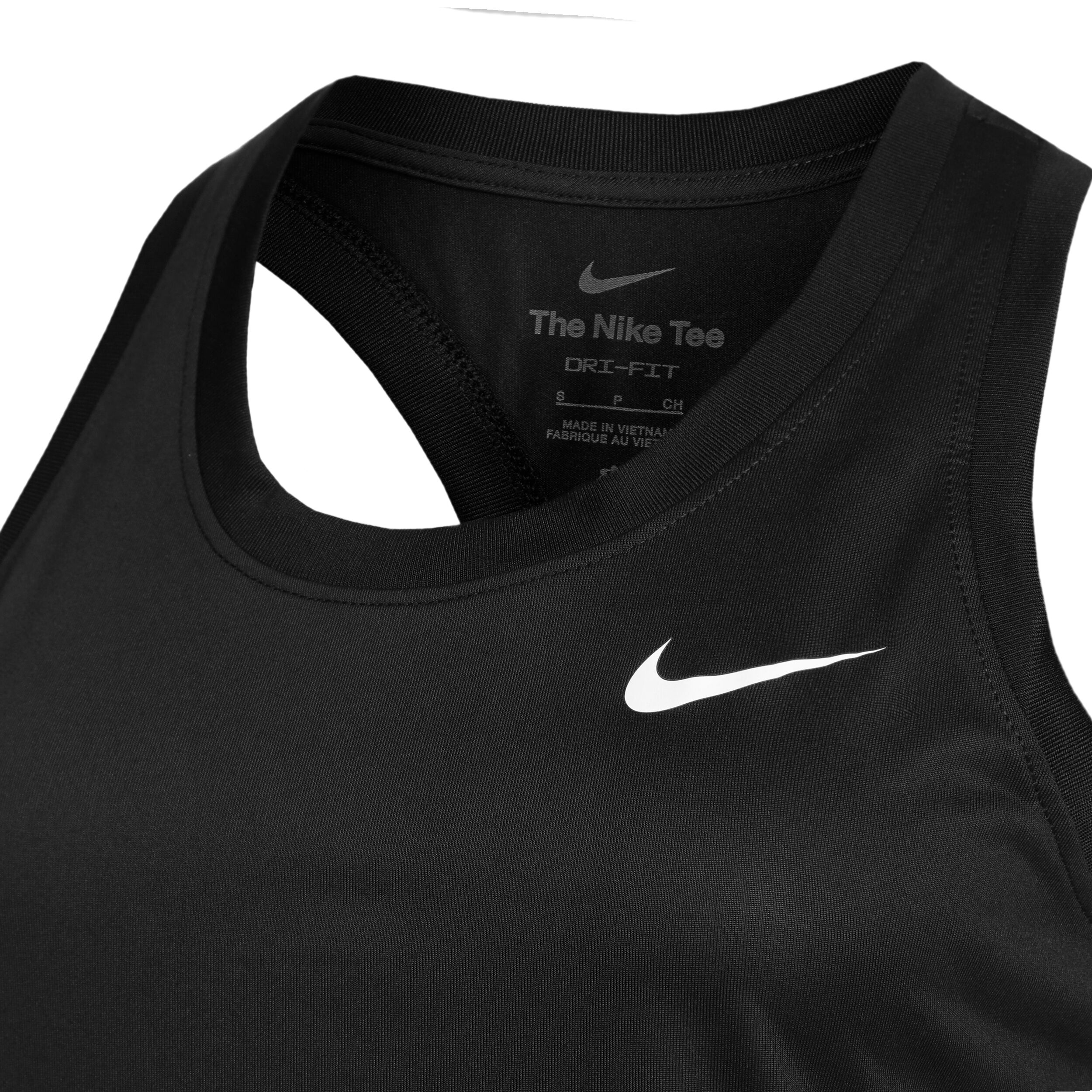 Nike black tank top womens hotsell