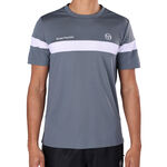 Sergio Tacchini Tennis apparel Sergio Tacchini Leone PL T-Shirt Men - grey, white