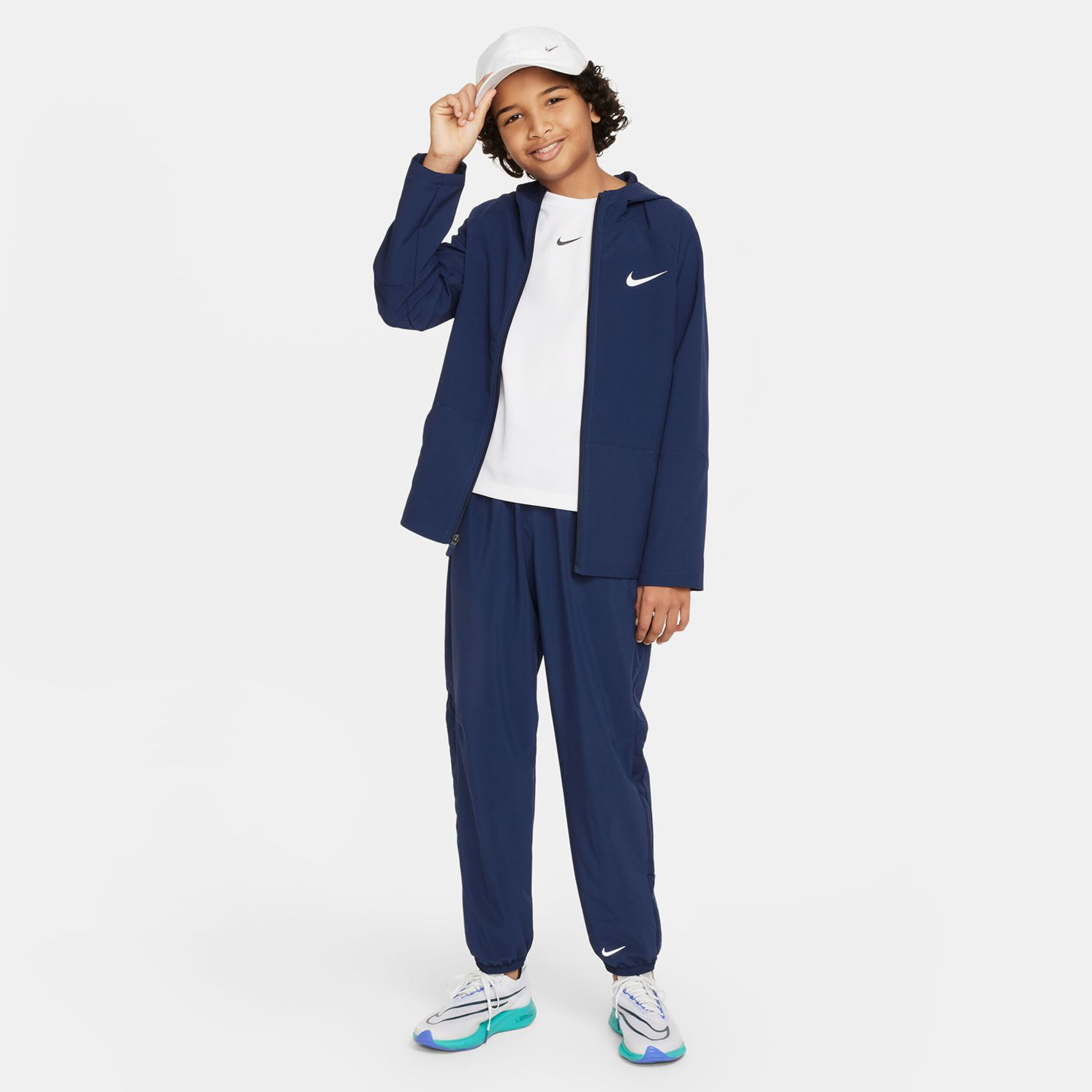 Buy Nike Dri Fit Woven Training Jacket Boys Dark Blue online Tennis Point COM