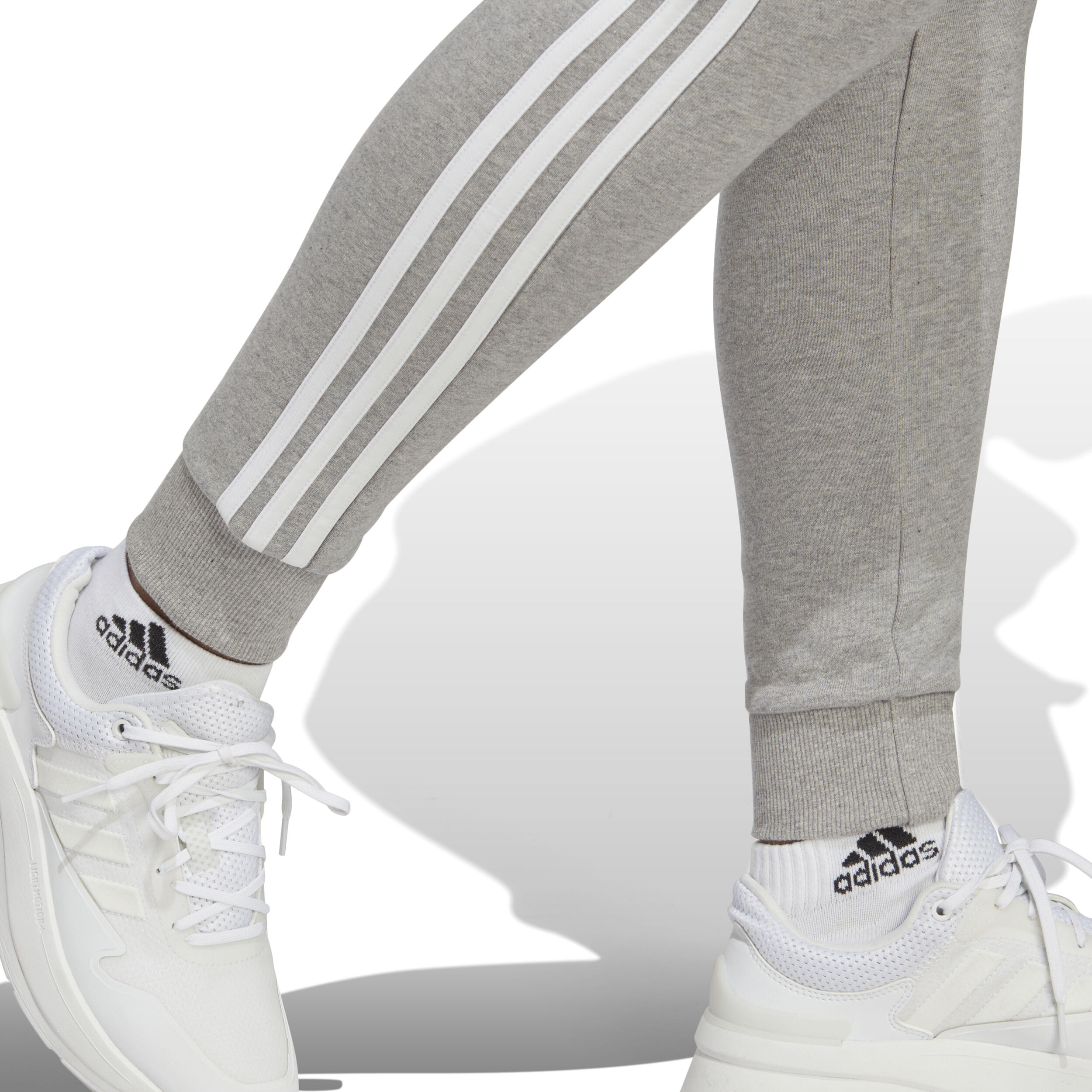 Buy adidas 3 Stripes Velcro Training Pants Women Grey White