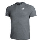 Odlo Clothing Odlo Crew Neck Essential Seamless Running Shirt Men-Grey