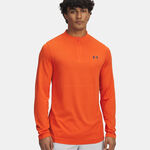 Under Armour Long sleeve Under Armour Vanish Elite Seamless 1/4 Zip Long sleeve Men-orange