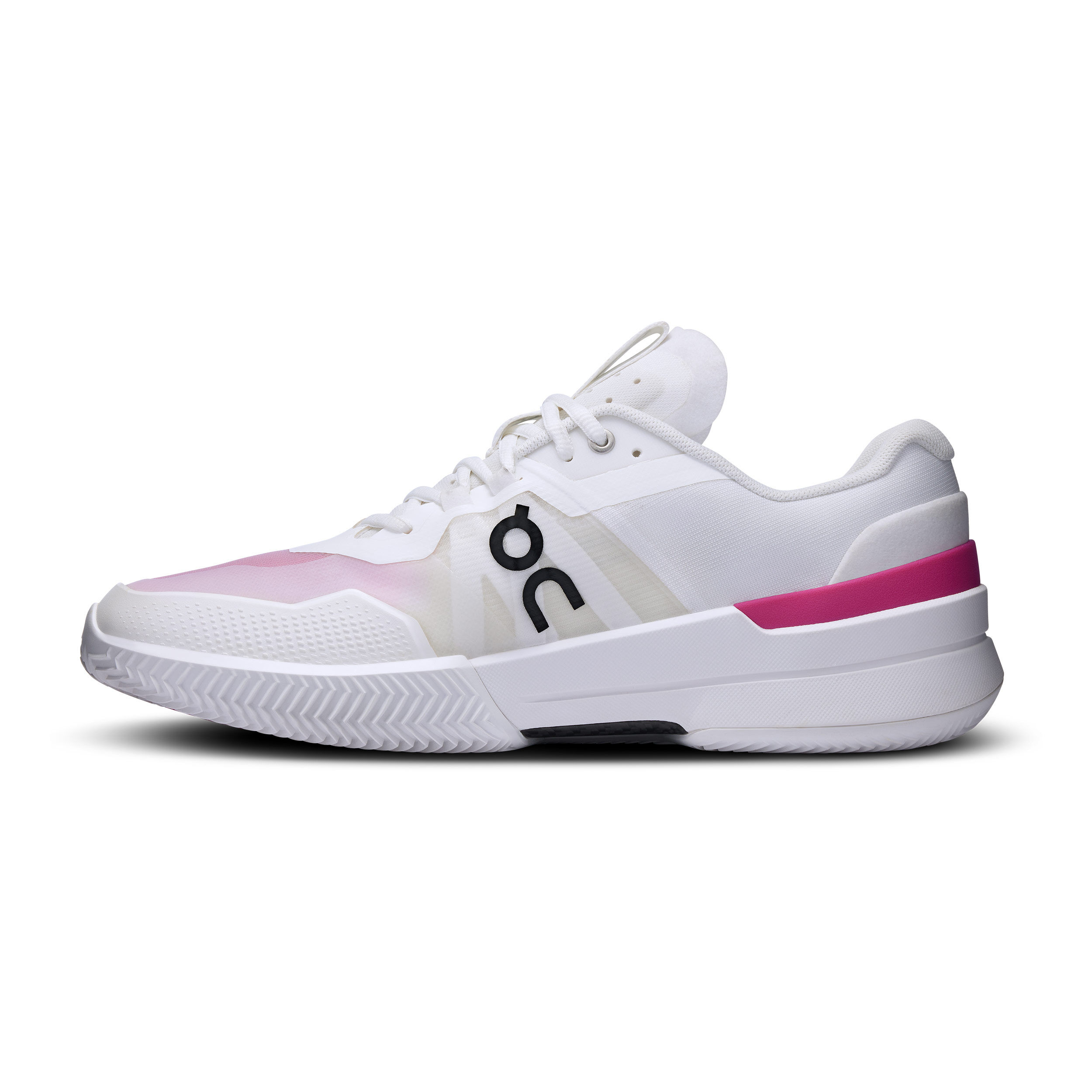 On THE ROGER Pro 2 7.5 M ホワイト/ピンク Women's THE ROGER Pro 2 Clay | White & Pink | On United States