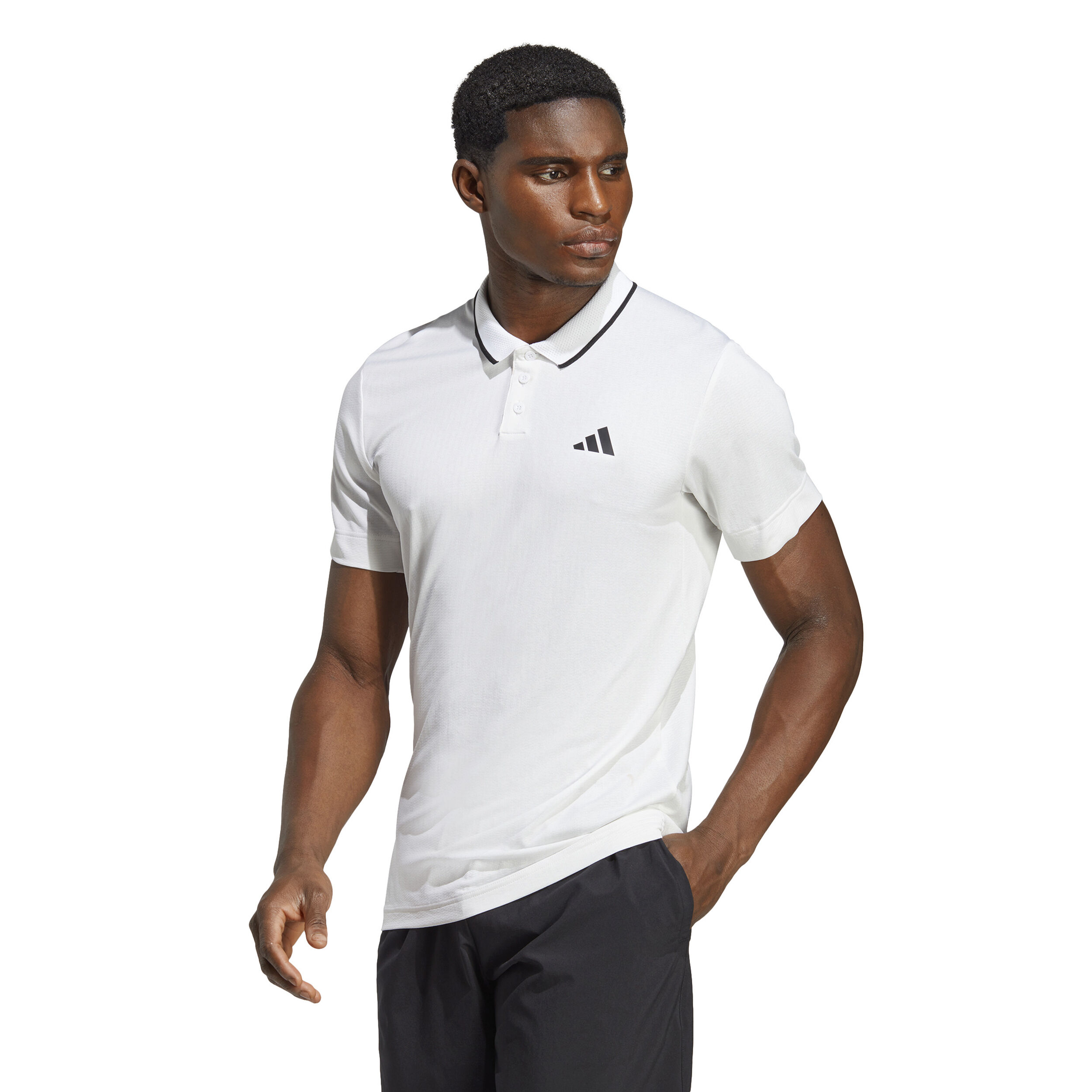 Adidas slim fit polo cheap
