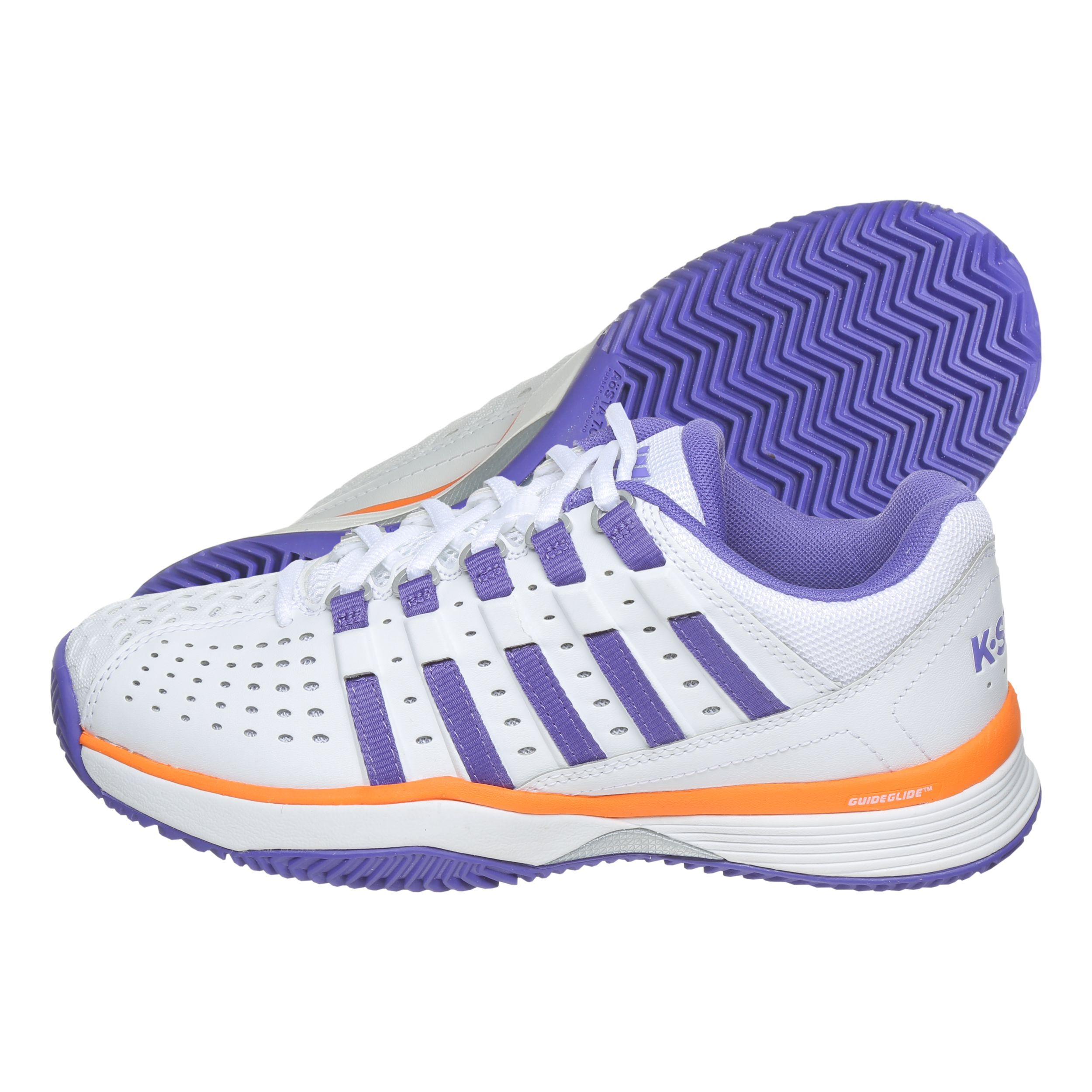 Hypermatch HB Clay Court Shoe Women White Violet