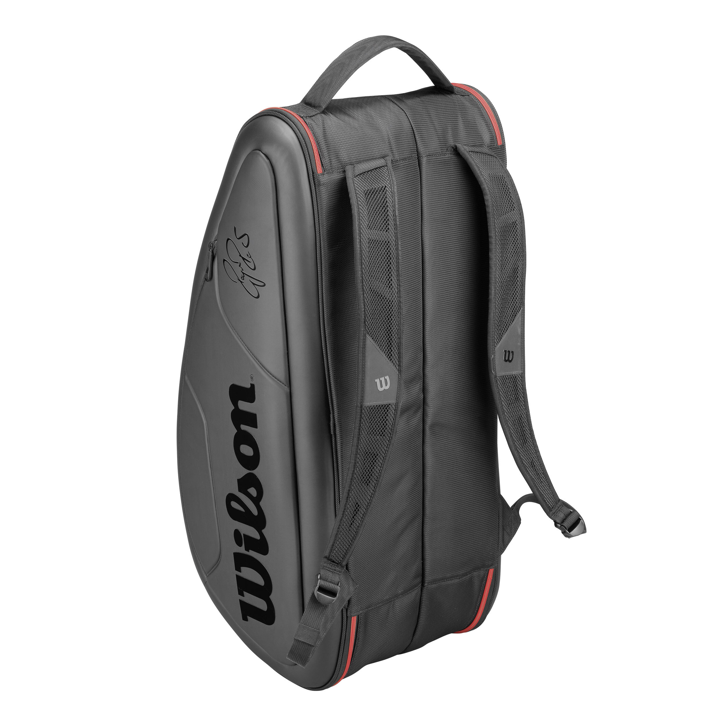 Wilson federer dna 12 pack black cheap