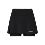 HEAD Clothing HEAD Club Basic Skirt Girls-Black,Silver