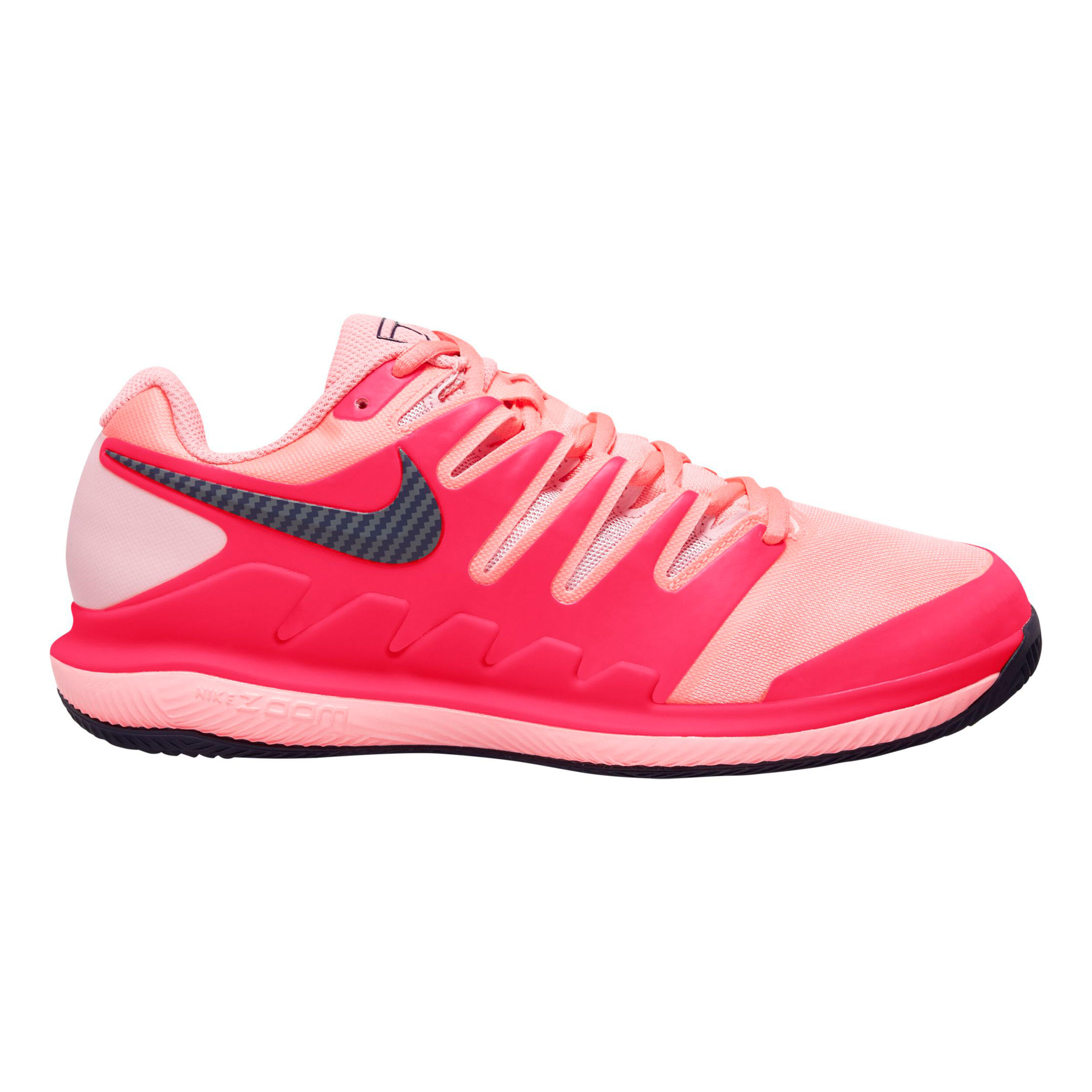 Air Zoom Vapor X Clay Court Shoe Women Neon Pink Apricot