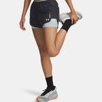 Under Armour Running shorts Under Armour Explor Trail Ultra Lined  Running shorts Women-anthracite, blue
