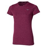 Mizuno Clothing Mizuno Core Impulse Running shirt Women - violet, 
