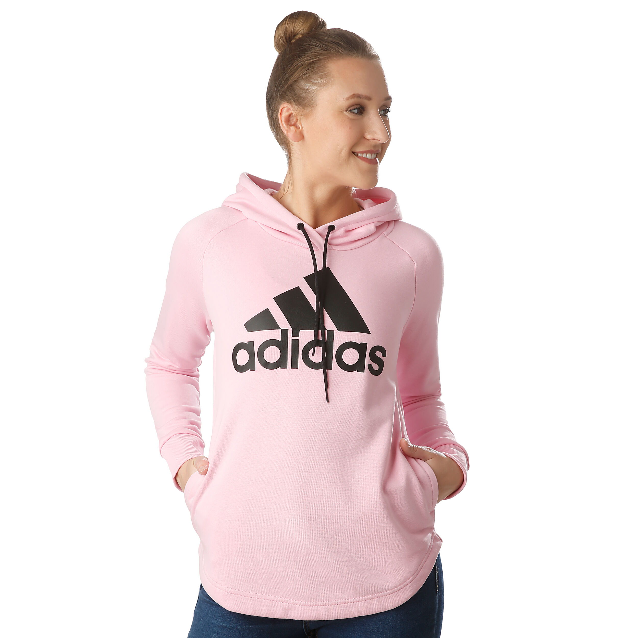 Adidas women's must have badge of sport overhead hoodie shop