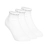 Core Dry Mid Running Socks 3 Pack-White