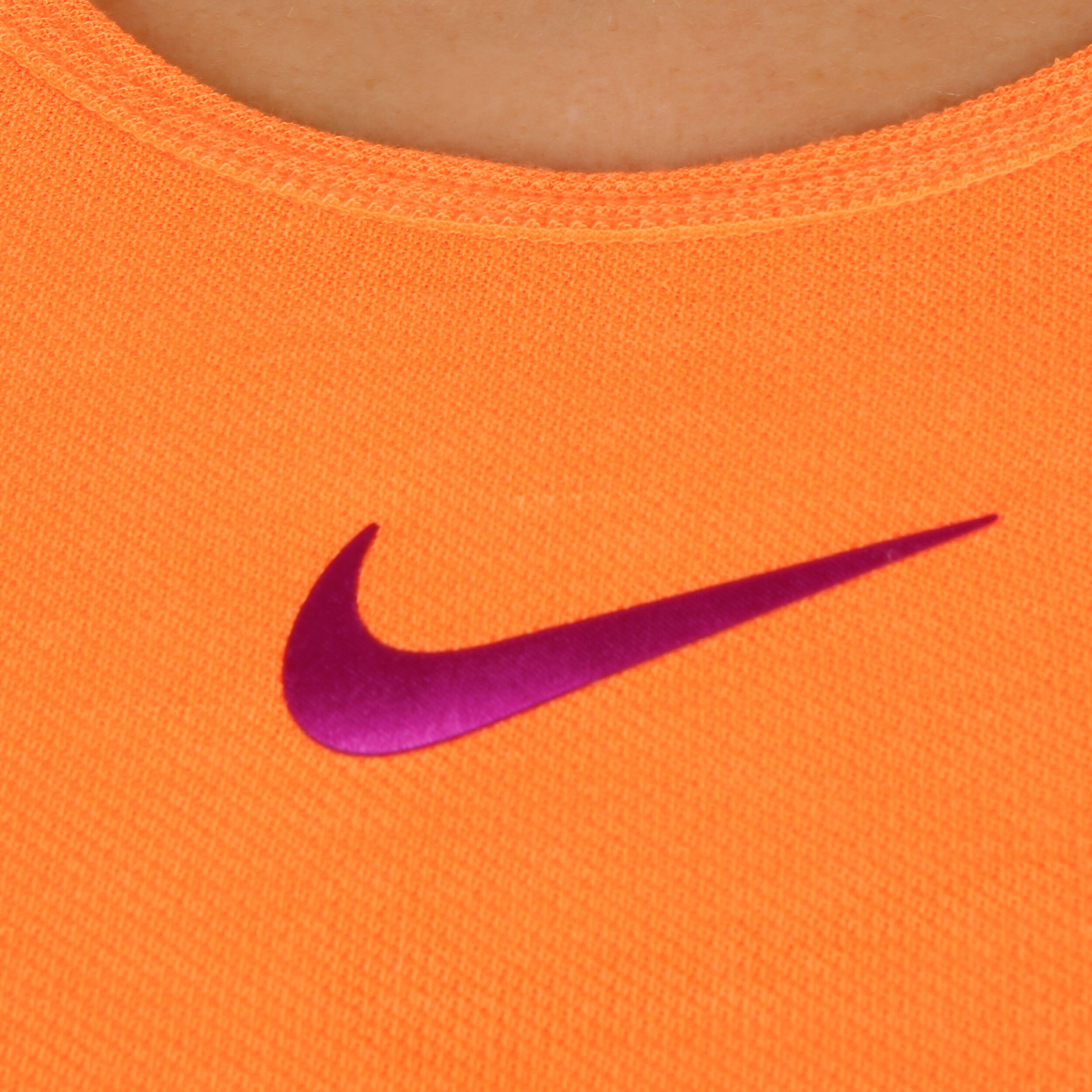 Court Dry Slam Tank Top Women Orange Violet