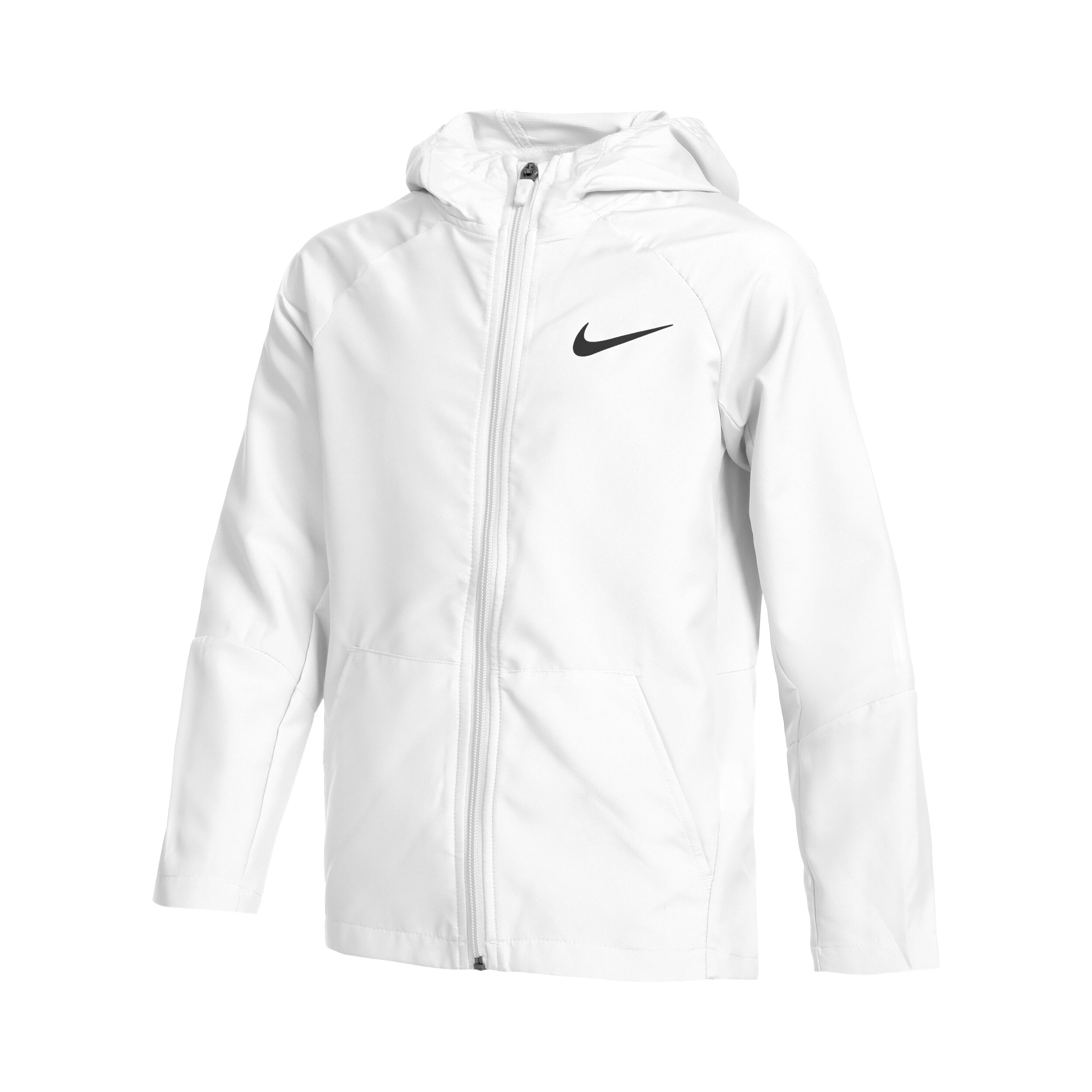 Boys white nike jacket sales