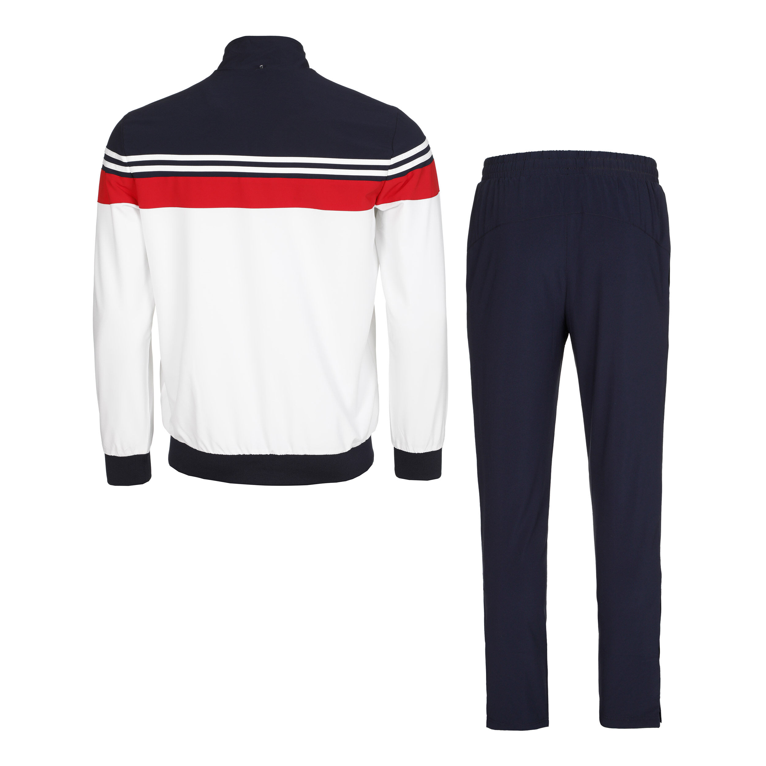 Red fila tracksuit on sale