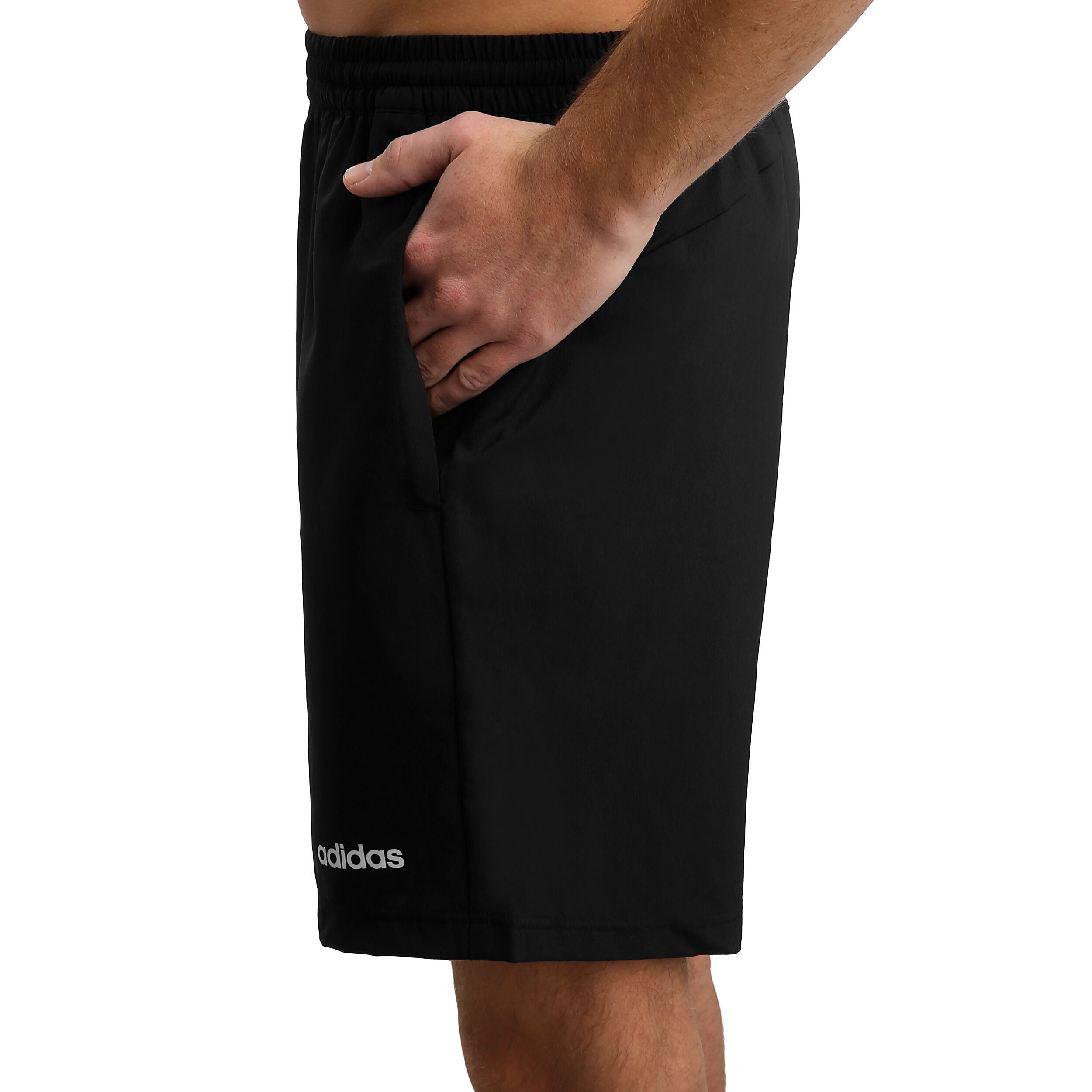 D2M Cool Woven Shorts Men Black White