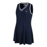 Contrast Dress Women - dark blue, 