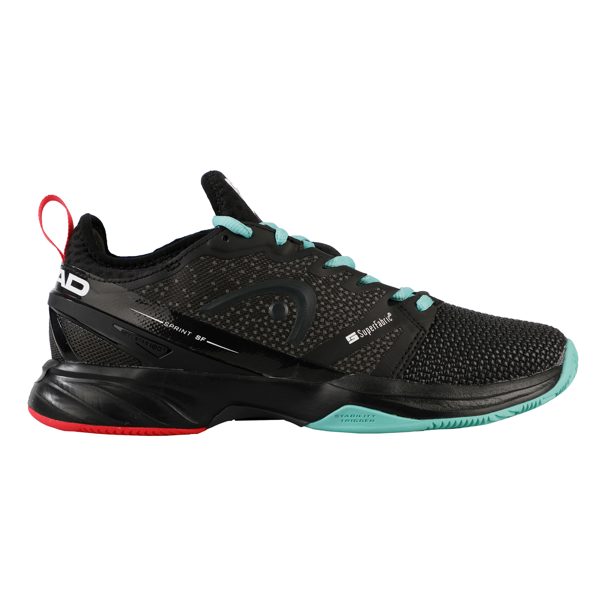 Buy HEAD Sprint SF Clay Court Shoe Women Black Turquoise online Tennis Point COM