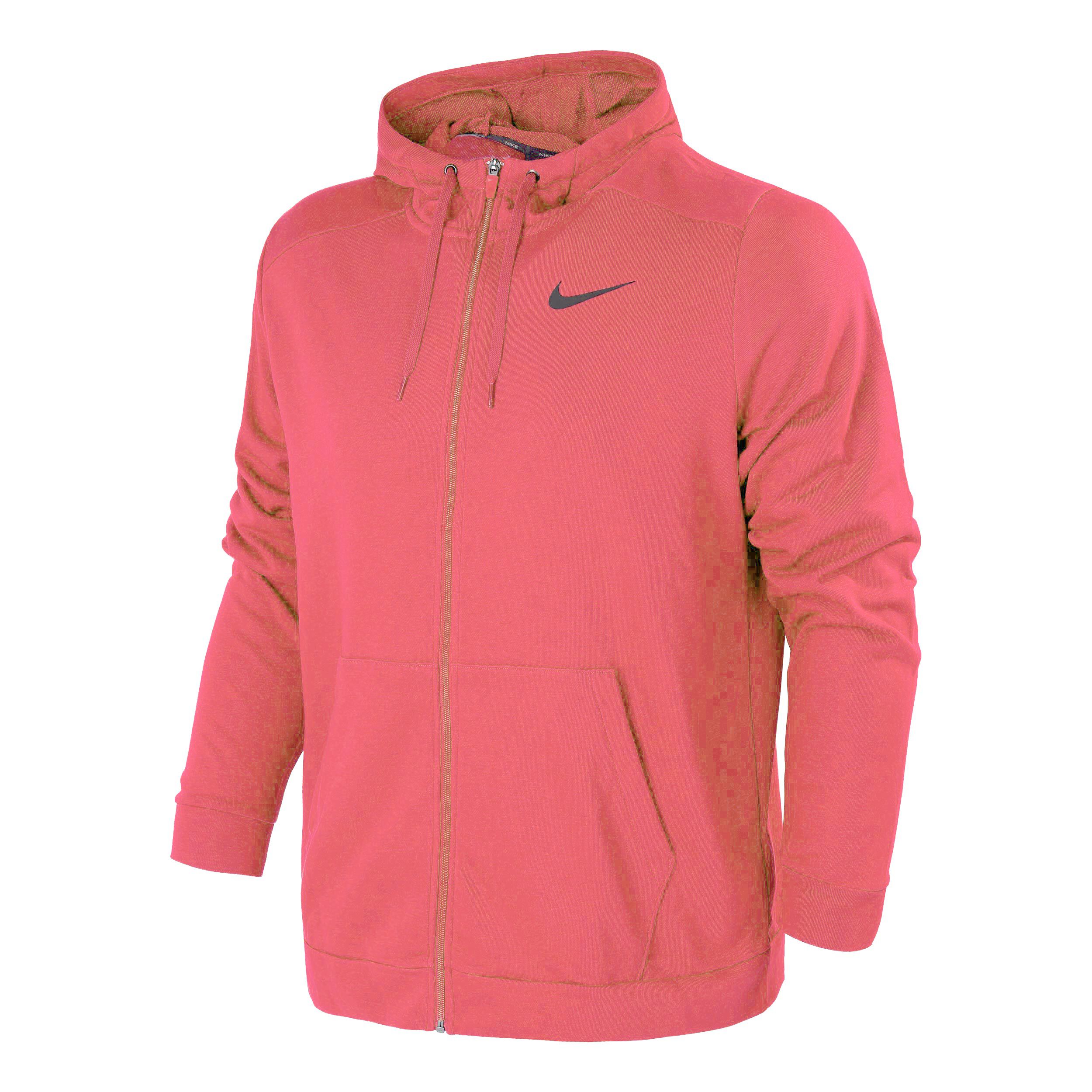 Buy Nike Dri Fit Zip Hoodie Men Coral Black online Tennis Point COM