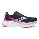 Saucony Running shoes Saucony Hurricane 24 Stability Running Shoe Women-Dark Blue,Pink