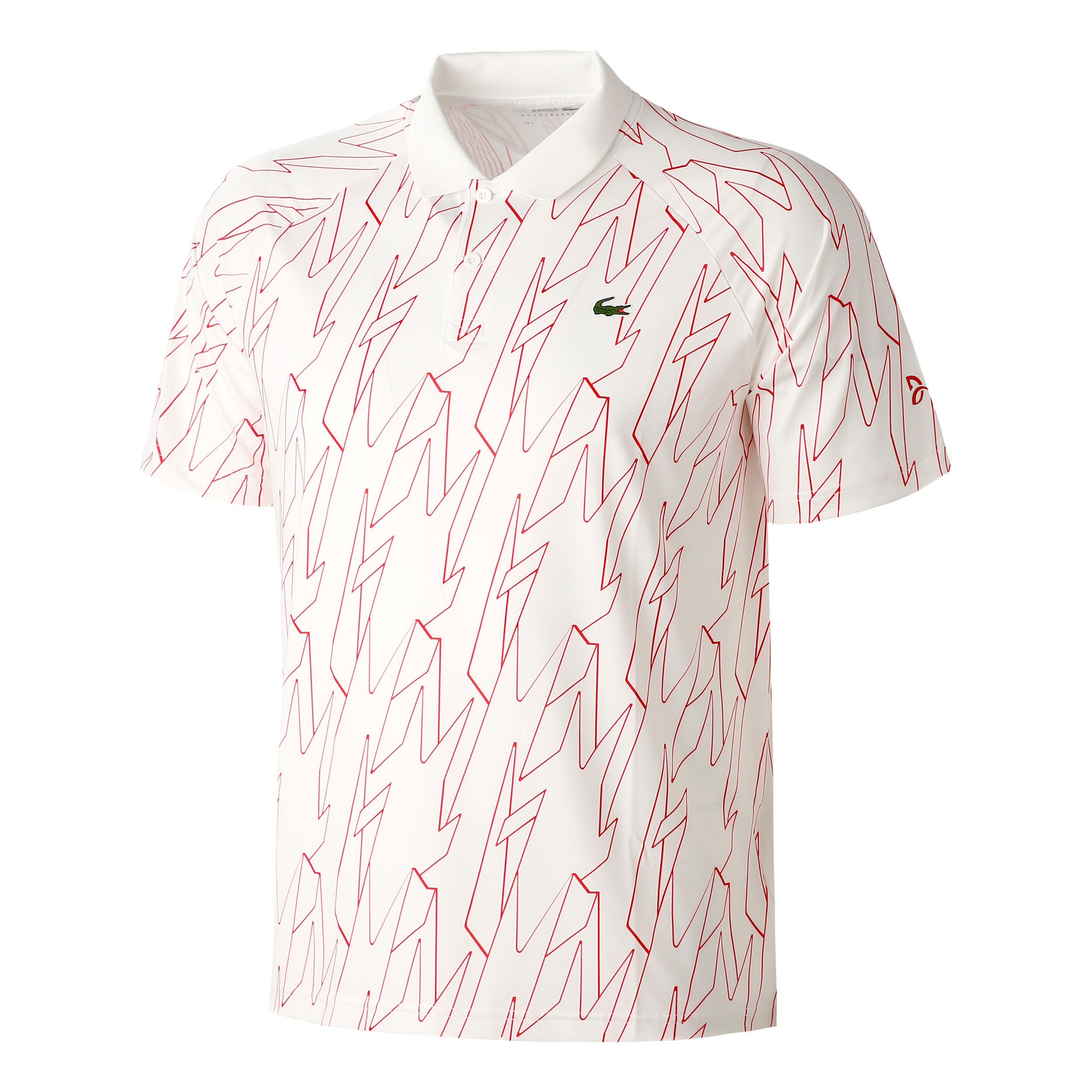LACOSTE NOVAK DJOKOVIC ポロシャツ　テニス　ストライプ　M Men's Lacoste Tennis x Novak Djokovic Fan Version Polo