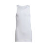 Club Tank Top Girls-White