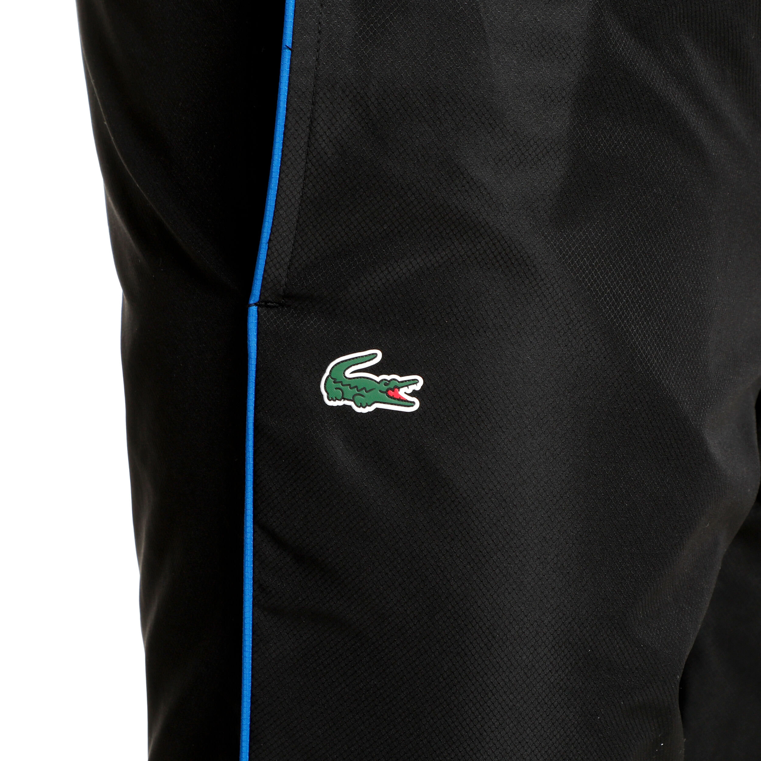 Lacoste tracksuit black best sale