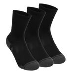 Under Armour Clothing Under Armour Performance Tech Crew Sports Socks 3 Pack-Black