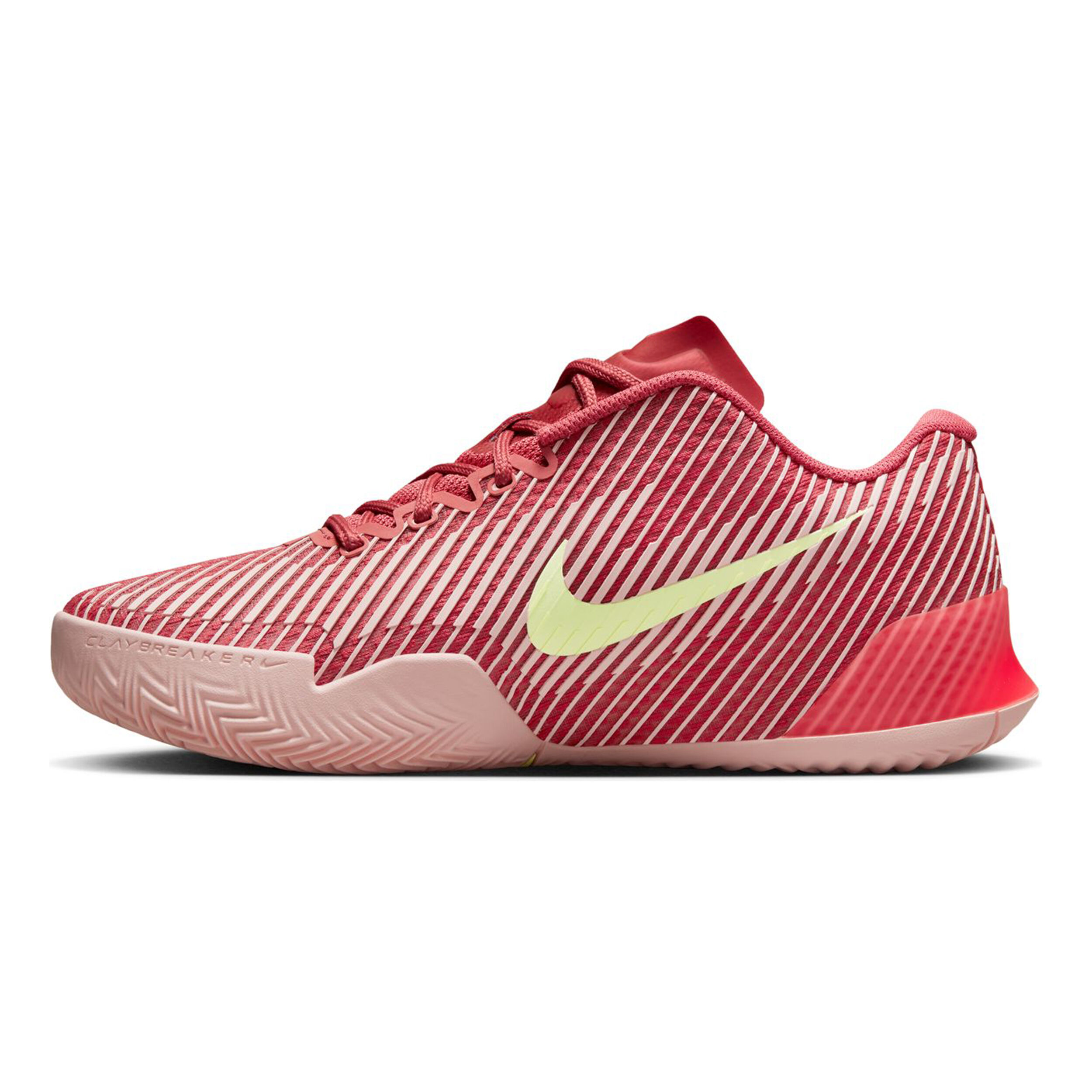 Zoom Vapor 11 Clay Court Shoe Women Coral