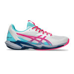 ASICS Padel shoes ASICS Solution Speed FF 3 Padel Shoe Men-White,Pink
