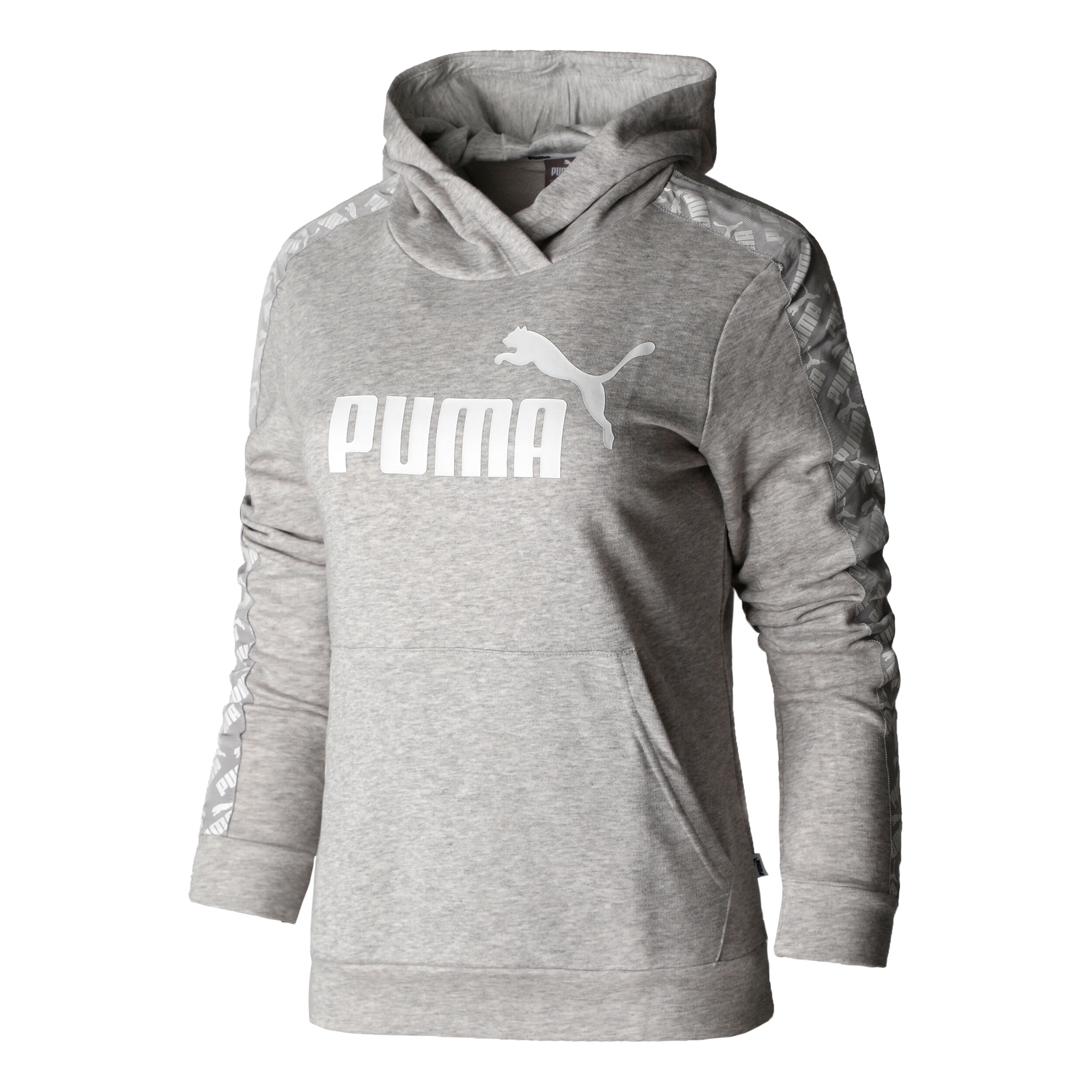 Puma Amplified Puma Damen Kapuzenpullover Zip Sweatshirt Puma Amplified  Hoody Tr PUMA CLASSICS BRAND LOVE