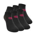 BIDI BADU Clothing BIDI BADU Leana No Show Tech Tennis Socks-Black