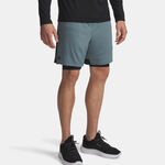 Under Armour Clothing Under Armour Tech Vent 2in1 Shorts Men - blue grey, 