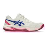ASICS Tennis shoes ASICS Gel-Dedicate 8 All Court Shoe Women-Cream,Dark Blue