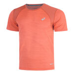 ASICS Clothing ASICS Road Running Shirt Men-Coral