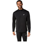 ASICS Clothing ASICS Core Winter 1/2 Zip Running Shirt Men-Black