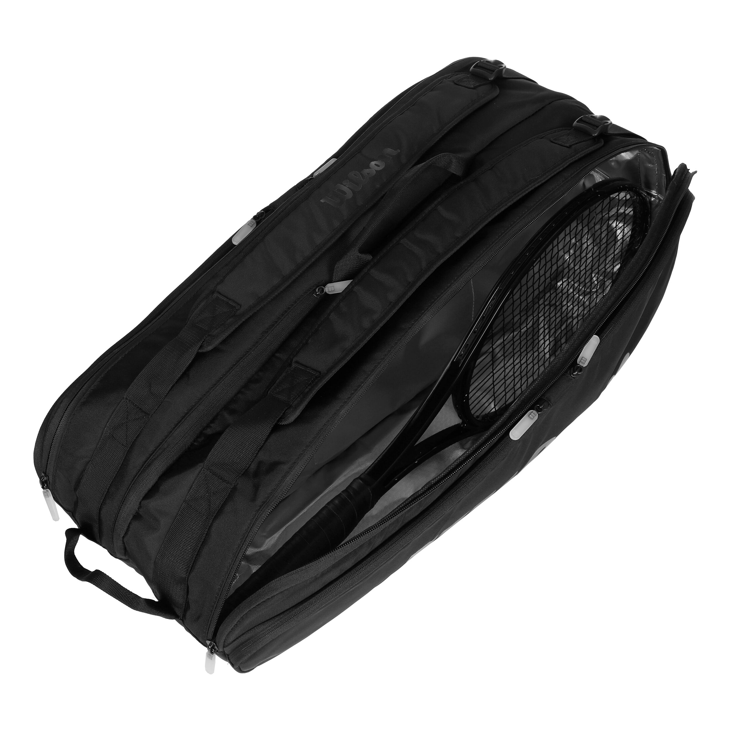 Tour Noir Racket Bag 12 Pack - Black