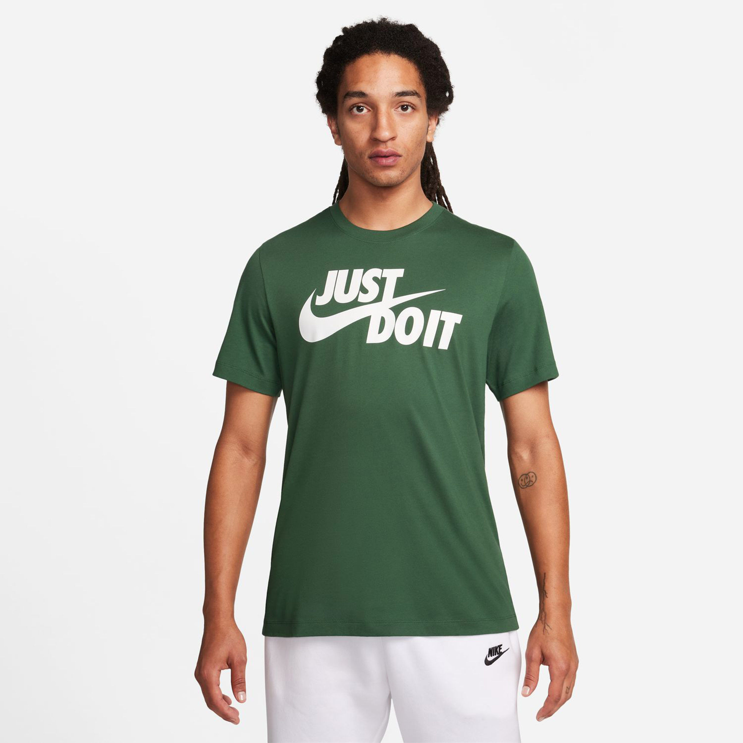 Buy Nike Just Do It Swoosh T Shirt Men Dark Green online Tennis Point COM