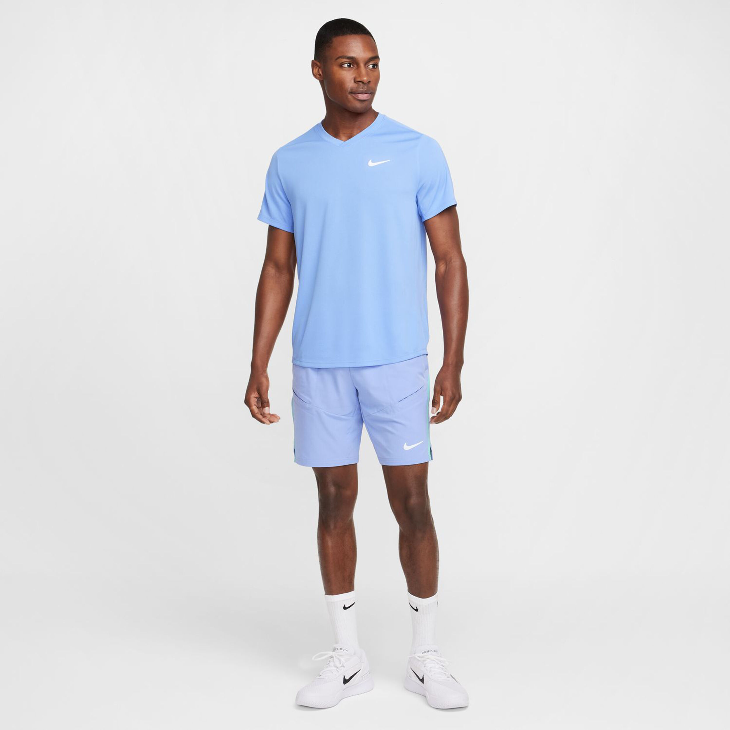 Buy Nike Court Dri-Fit Victory T-Shirt Men Light Blue online